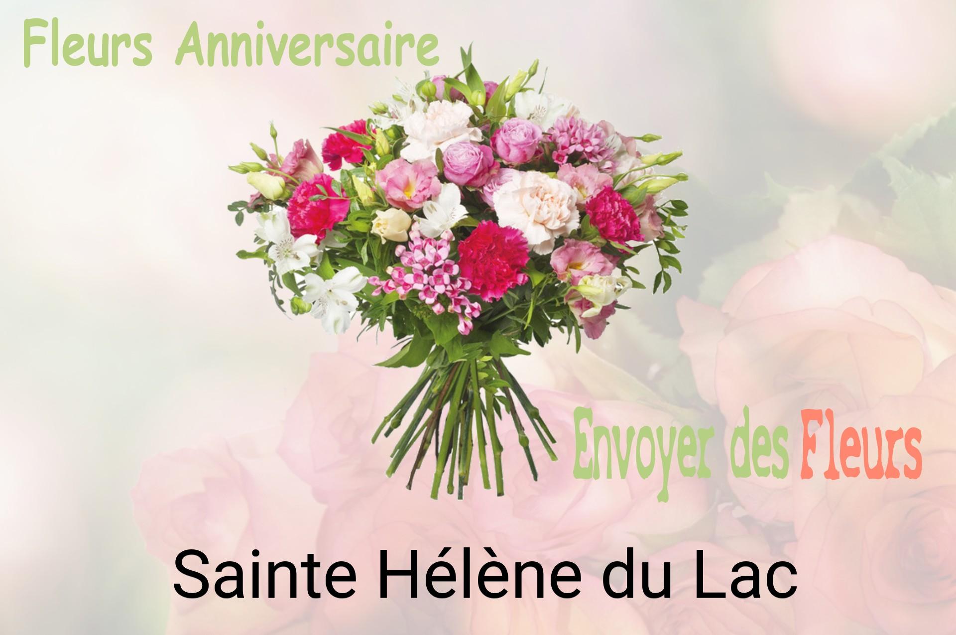 Bouquet de fleurs d’anniversaire livré à Sainte-Hélène-du-Lac