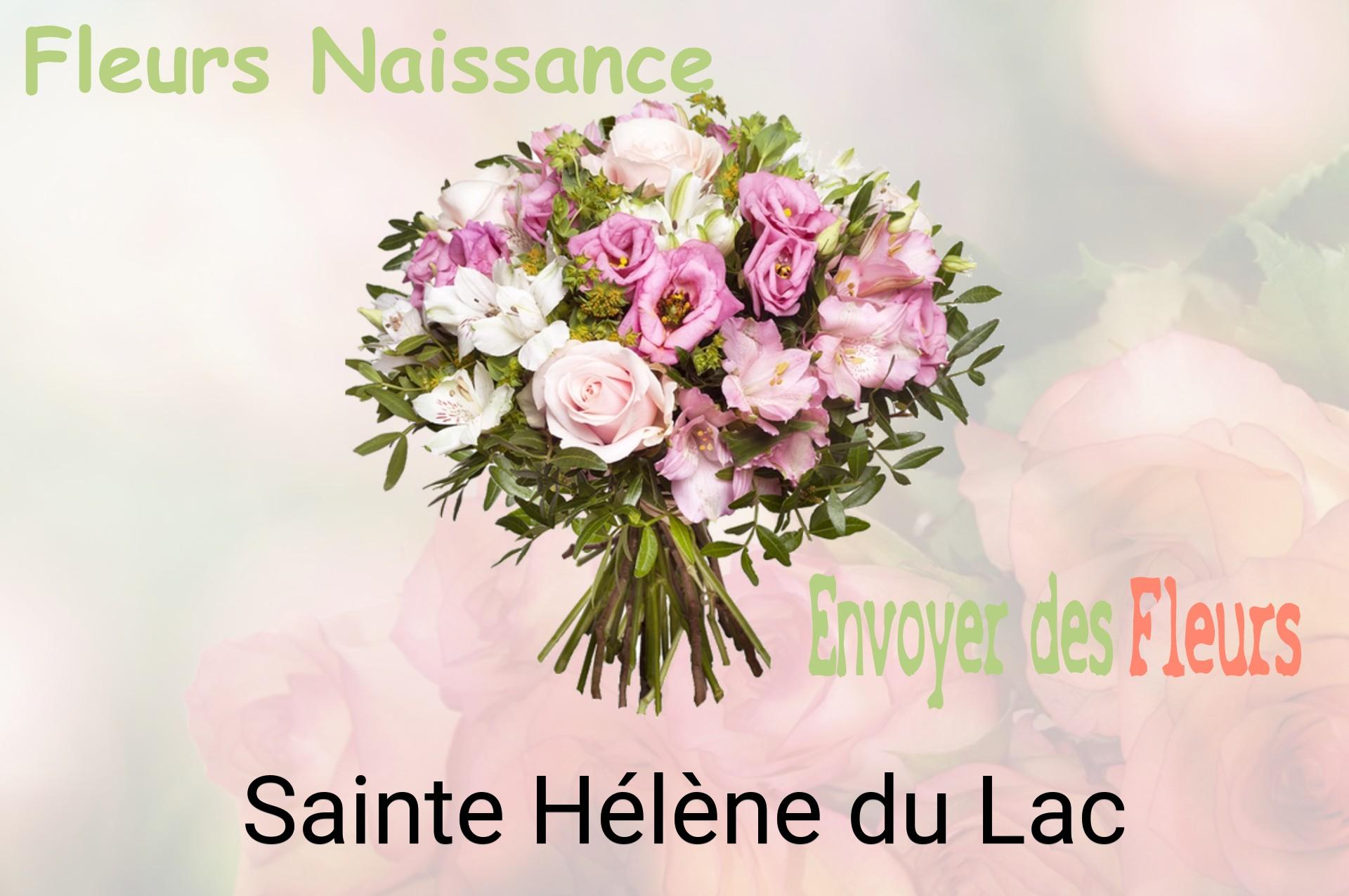 Bouquet de fleurs de naissance livré à Sainte-Hélène-du-Lac