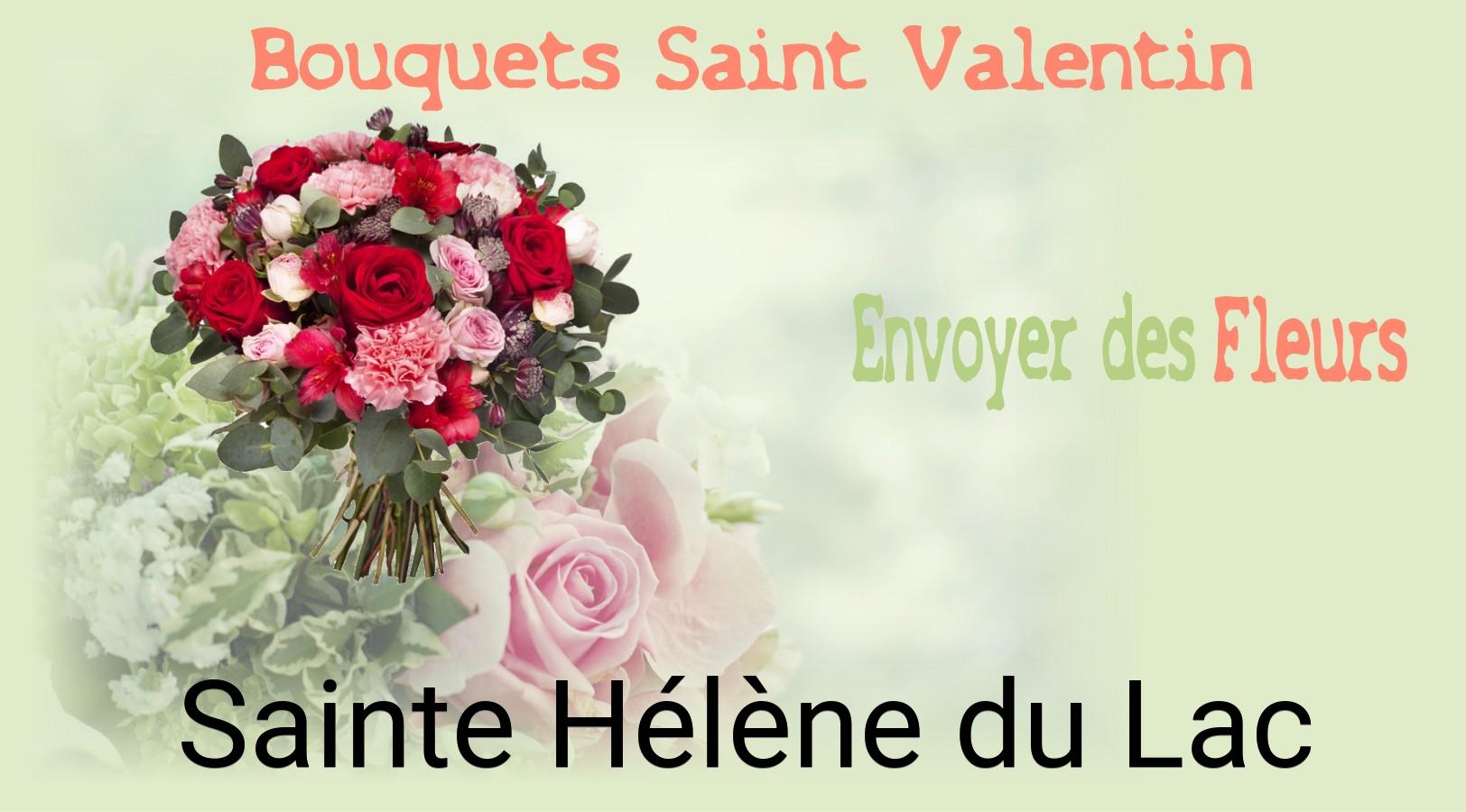 Roses de Saint-Valentin livrées à Sainte-Hélène-du-Lac