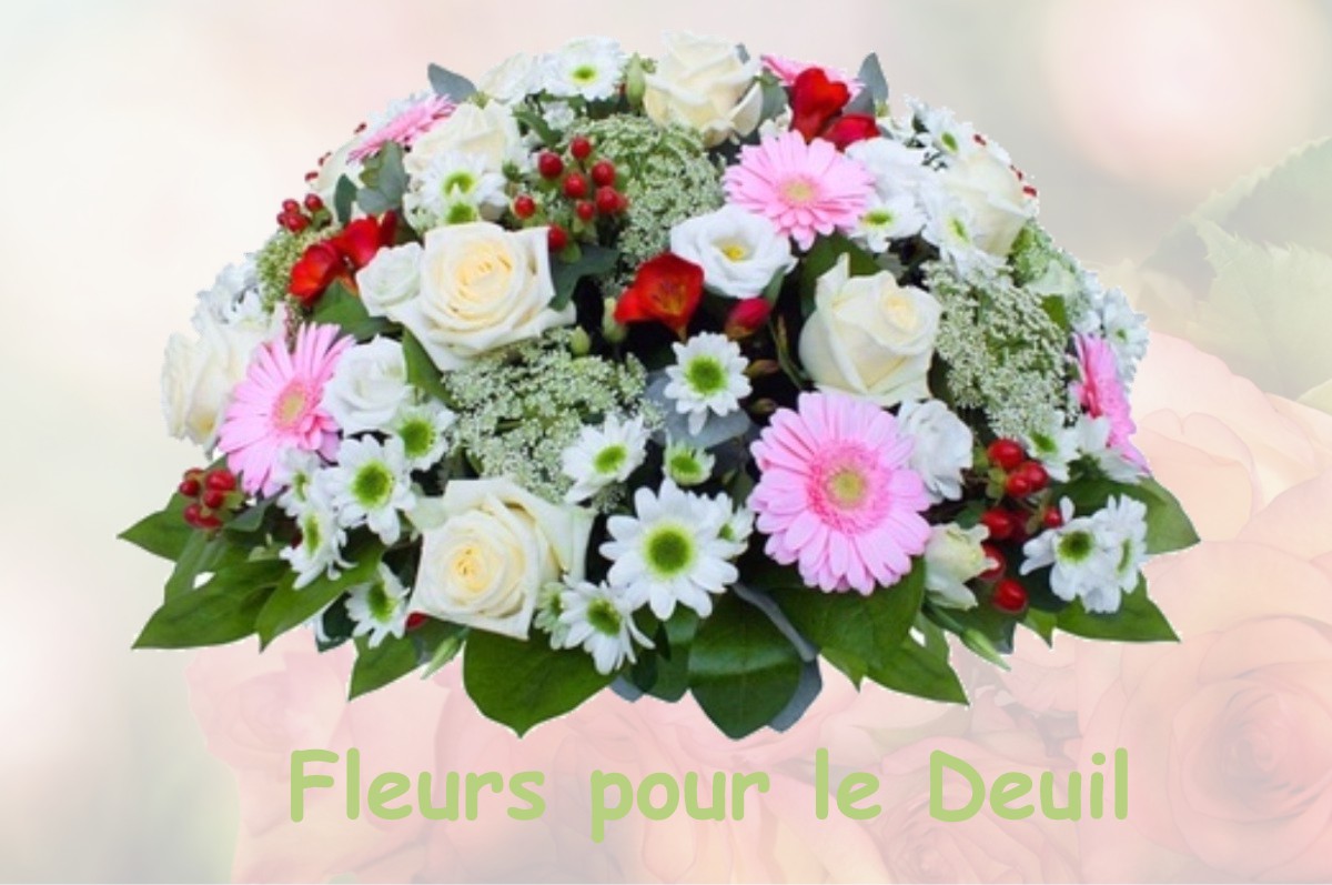 fleurs deuil SAINTE-HELENE-DU-LAC